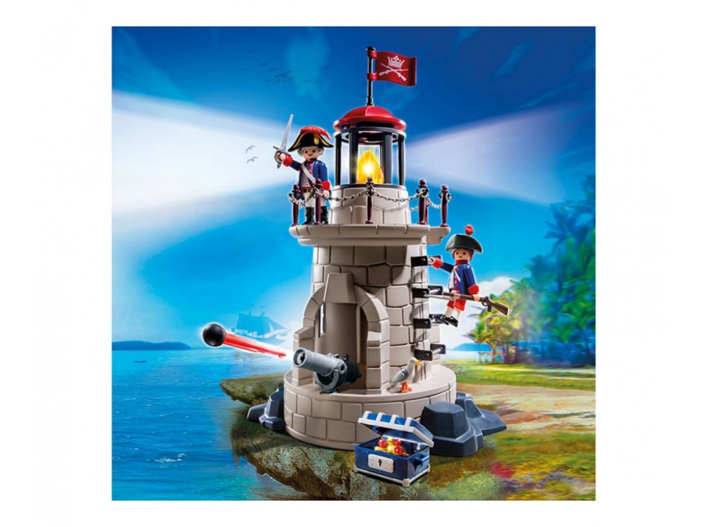 PLAYMOBIL Pirates - войнишка кула със светлина